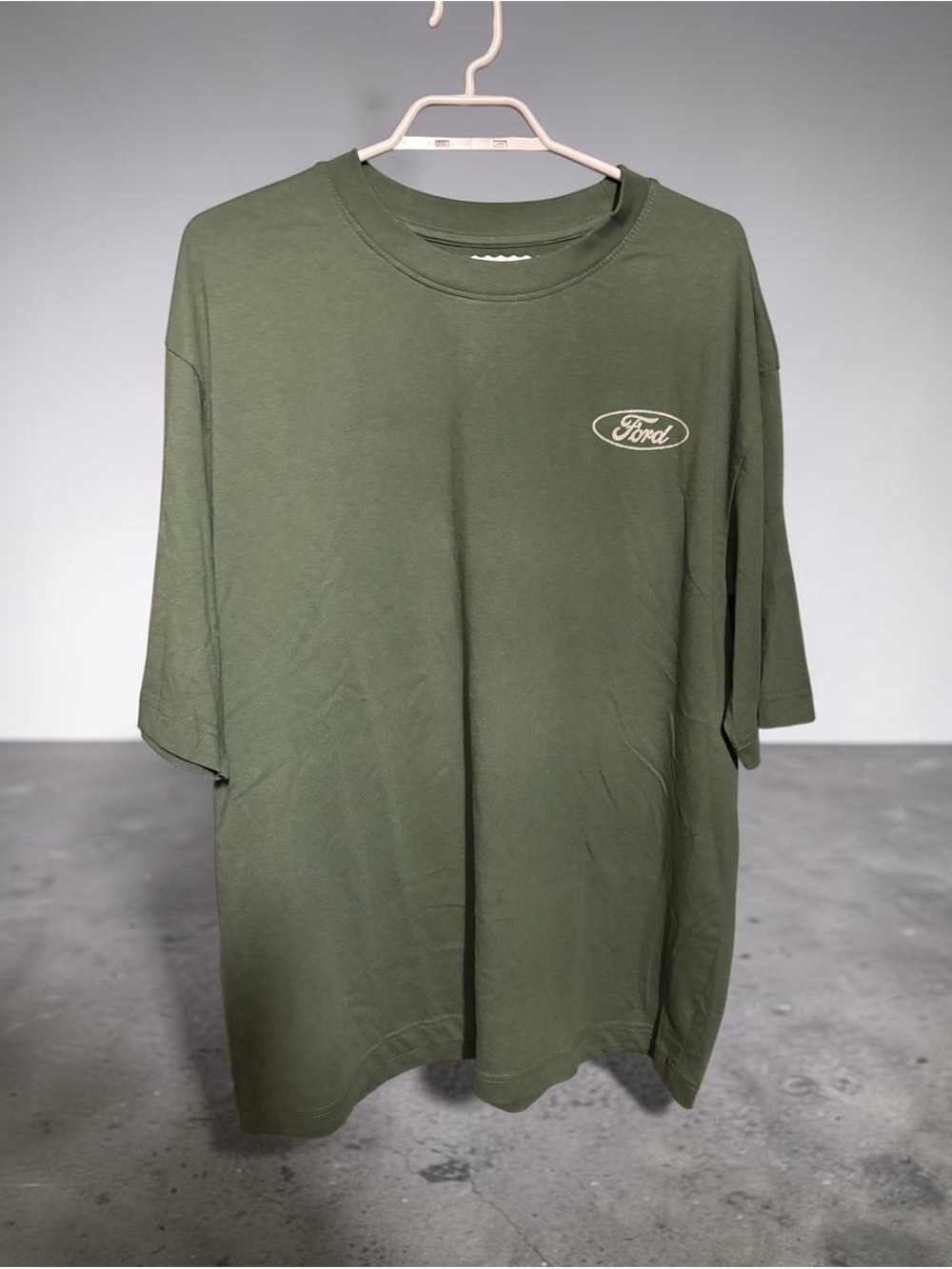 Ford Bronco Olive Green Men's Crewneck T-Shirt